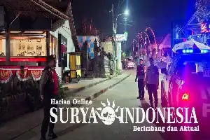 Antisipasi Gangguan Kamtibmas, Polsek Kuta Utara Perketat Pengamanan di Pusat Hiburan Malam Canggu
