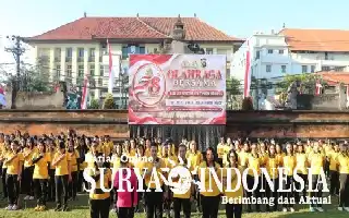 Pererat Sinergi TNI-Polri, Polda Bali Rayakan Hari Jadi Ke-78 Polwan Lewat Olahraga Bersama