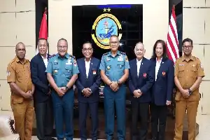 Kodaeral XIV Sorong dan KONI Papua Barat Daya Bersinergi Cetak Atlet Olahraga Air Berprestasi