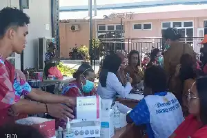 Sambut HUT Ke-4 Papua Tengah, Dinkes Gelar Pemeriksaan Kesehatan Gratis di Nabire
