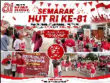 Perkuat Kebersamaan, Warga Taman Palem Permai I Hajimena Gelar Semarak HUT RI ke-81