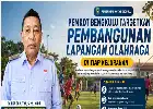 Pacu Prestasi Atlet Sejak Dini, Pemkot Bengkulu Rancang Pembangunan Lapangan Olahraga di Tiap Kelurahan