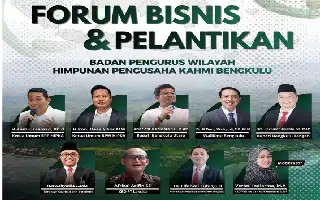 Dorong Investasi Daerah, HIPKA Bengkulu Bersiap Gelar Forum Bisnis dan Pelantikan Pengurus