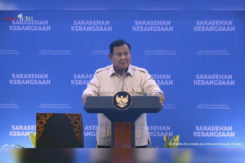 Prabowo dan Gibran Serukan Penguatan Sains dan Teknologi di Hadapan 2.600 Akademisi, Ungkap Rencana Pemangkasan BUMN
