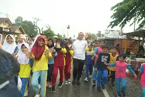 Perkuat Silaturahmi dan Hidup Sehat, Pemkab Luwu Timur Boyong Program SSJ ke Wotu
