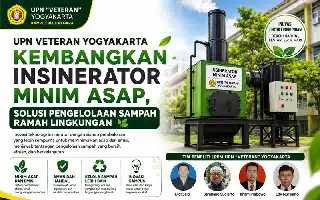 Inovasi Hijau UPN Yogyakarta: Hadirkan Insinerator Minim Asap untuk Pengolahan Sampah Efektif