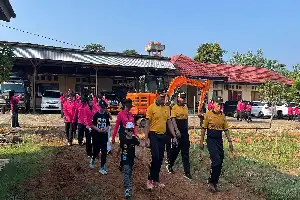 Polres Seluma Rayakan Hari Bhayangkara ke-80 dengan Olahraga Bersama dan Aneka Lomba