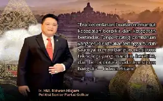 Hadapi Tantangan Kecerdasan Buatan, Ridwan Hisjam Desak Penguatan Ekosistem Teknologi Nasional
