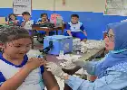 Upaya Cegah Kanker Serviks dan Campak, SD Santa Theresia 1 Pangkalpinang Gelar Imunisasi Massal