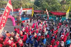 Semarak Karnaval Gear Ultima di Semarang, Rangkul Ribuan Warga Lewat Servis Murah dan Hiburan