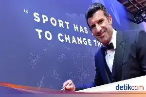 Legenda Sepak Bola Luis Figo Hadir di Jakarta dalam Gelaran Pesta Bola HGI 2026