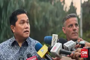 Respons Erick Thohir Terkait Harapan Besar Presiden Prabowo untuk Sepak Bola Indonesia