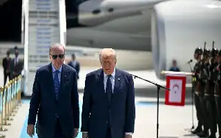 Donald Trump Tiba di Ankara untuk Hadiri KTT NATO, Erdogan Sambut Langsung