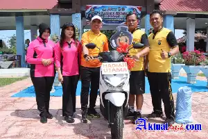 Polres Binjai Gelar Olahraga Bersama Forkopimda dan Ribuan Warga Sambut Hari Bhayangkara Ke-80
