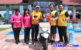 Polres Binjai Gelar Olahraga Bersama Forkopimda dan Ribuan Warga Sambut Hari Bhayangkara Ke-80