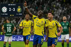 Drama 10 Pemain: Sadio Mane Pimpin Comeback Spektakuler Al-Nassr Atas Al-Ettifaq