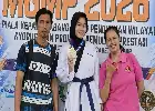 Siswi SMPN 1 Sukaraja Raih Podium Juara di Kejuaraan Taekwondo MGMP Bogor