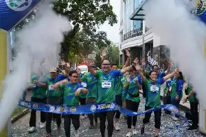 BPJS Kesehatan dan USU Gelar Fun Run untuk Mendorong Gaya Hidup Sehat Peserta Prolanis