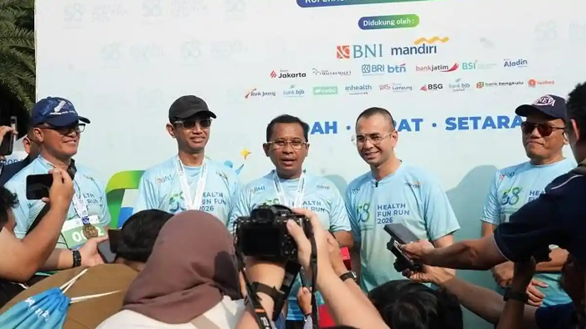 HUT Ke-58 BPJS Kesehatan: Ribuan Peserta Ramaikan Health Fun Run di GBK untuk Kampanyekan Hidup Sehat