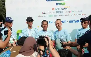 HUT Ke-58 BPJS Kesehatan: Ribuan Peserta Ramaikan Health Fun Run di GBK untuk Kampanyekan Hidup Sehat