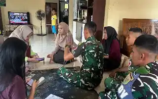 Kompi Kesehatan Yonif 845 Hadirkan Layanan Medis Gratis bagi Warga Simpang Tiga