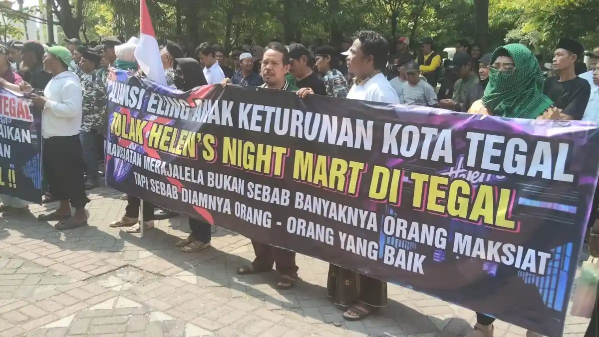 Warga Kota Tegal Datangi DPRD, Tolak Rencana Helen's Night Mart di Eks Hotel Margadana