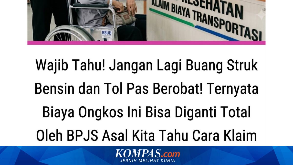 BPJS Kesehatan Tegaskan Informasi Klaim Biaya Transportasi Pasien adalah Hoaks