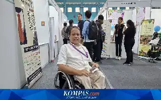 Kisah Daddy, Penyandang Disabilitas yang Tempuh 2 Jam Perjalanan dengan Kursi Roda demi Hadiri Job Fair Jakarta Barat