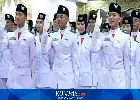 Formasi Tim Indonesia Berdaulat, Paskibraka Pengibar Bendera di Istana Merdeka pada HUT ke-81 RI