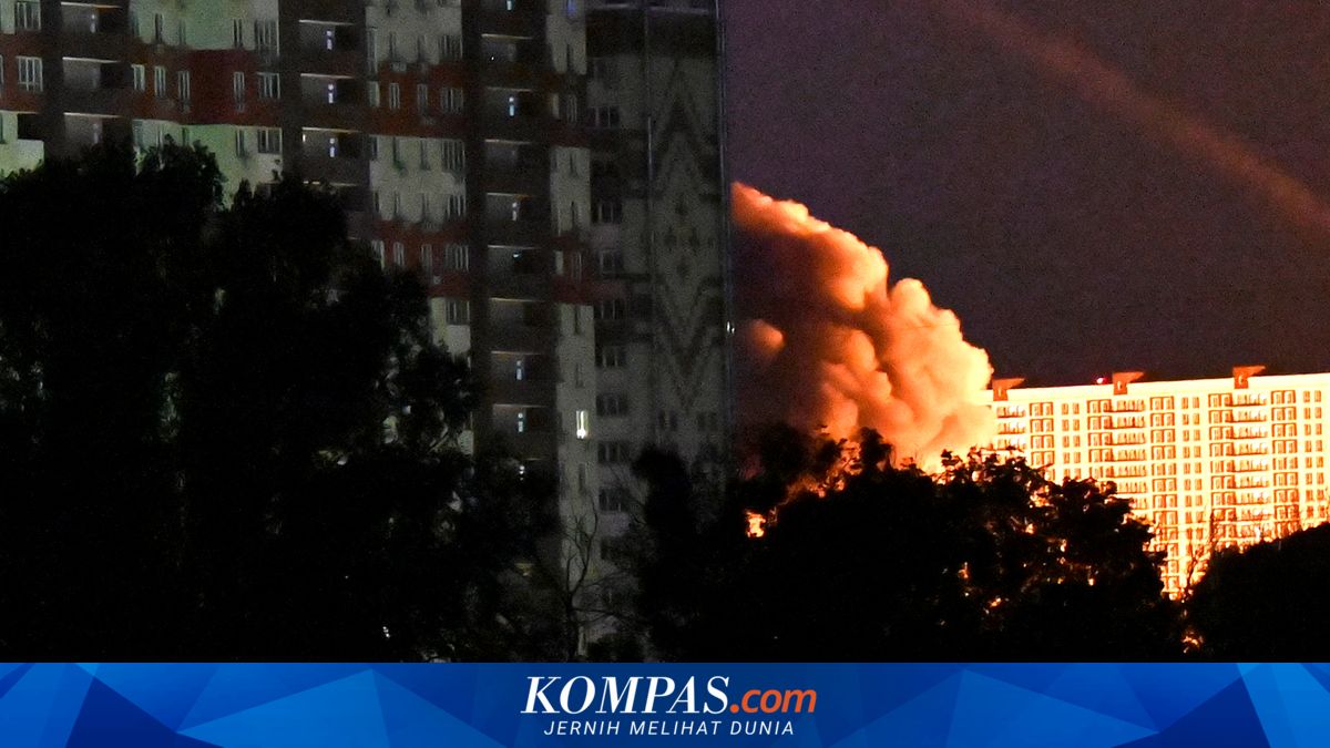 Kyiv Diguncang Serangan Udara Skala Besar Pasca Peringatan Dini Zelensky