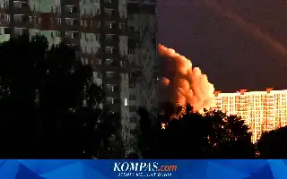 Kyiv Diguncang Serangan Udara Skala Besar Pasca Peringatan Dini Zelensky