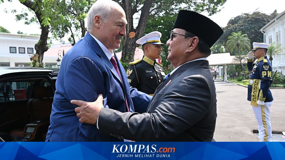 Presiden Belarus Puji Transformasi Pesat Indonesia di Bawah Kepemimpinan Prabowo