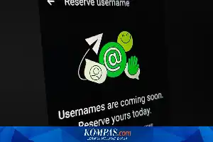 Tingkatkan Privasi, WhatsApp Kini Izinkan Penggunaan Username Tanpa Nomor Telepon