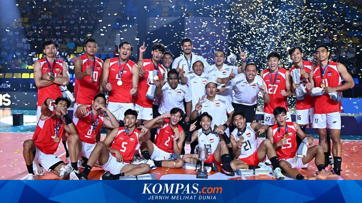 Kontras Pendapatan Atlet Voli Indonesia dan Korea Selatan Pasca Gelar Juara AVC