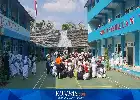 Simulasi Gempa Magnitudo 7 Warnai MPLS Siswa Baru SMK Kesehatan Wonosari