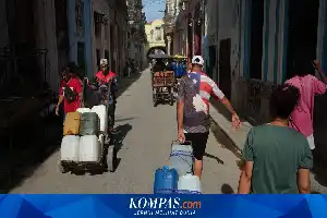 Dampak Embargo AS: Krisis Energi Parah Lumpuhkan Kuba, Warga Mengungsi ke Pantai untuk Tidur