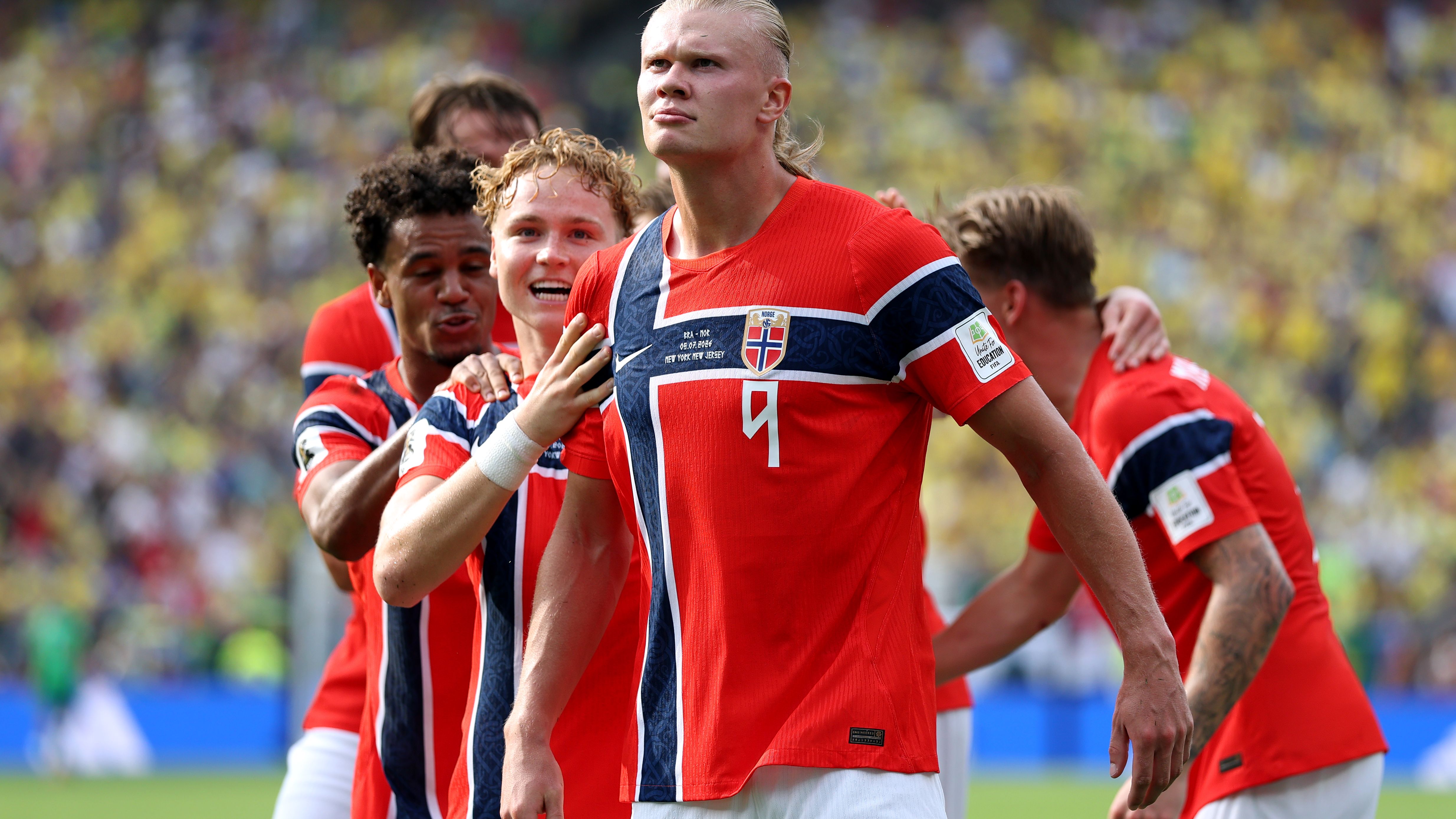 Brace Haaland Antar Norwegia Pulangkan Brasil dari Piala Dunia 2026