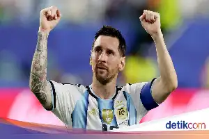 Lionel Messi Berbagi Momen Haru Bersama Penggemar Usai Laga Kontra Tanjung Verde