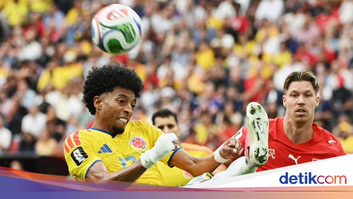 Buntu di Waktu Normal, Duel Swiss Kontra Kolombia Berlanjut ke Babak Tambahan
