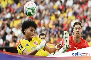 Buntu di Waktu Normal, Duel Swiss Kontra Kolombia Berlanjut ke Babak Tambahan