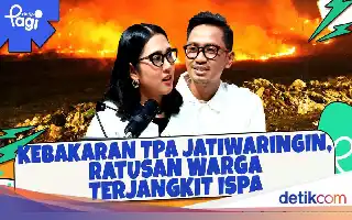 Kualitas Udara Bahaya Akibat Kebakaran TPA Jatiwaringin, Ratusan Warga Alami ISPA