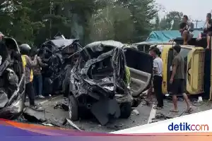 Tabrakan Beruntun Delapan Kendaraan di Sibolangit, Dua Orang Tewas Diduga Akibat Rem Blong