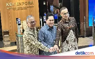 Erick Thohir Lantik Pejabat Baru Kemenpora, Tekankan Transformasi Sektor Industri Olahraga