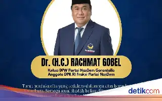 Kabar Duka, Tokoh Nasional dan Politisi Rachmat Gobel Tutup Usia