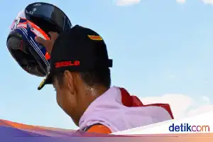 Gemilang di Sachsenring, Pebalap Asal Sleman Kiandra Ramadhipa Sabet Podium Utama