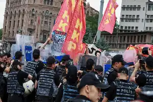Aparat Turki Tangkap Ratusan Demonstran Jelang KTT NATO di Ankara
