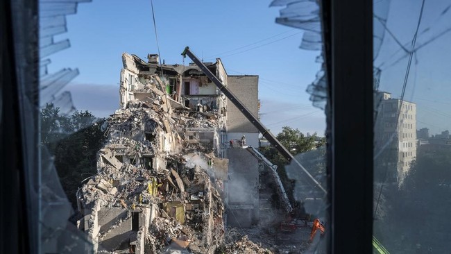 Kyiv Kembali Dihantam Rentetan Serangan Udara Skala Besar, 17 Orang Dilaporkan Tewas