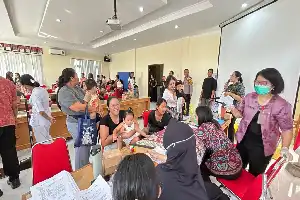 Upaya Tekan Stunting, Pelindo Benoa Fasilitasi Pemeriksaan Kesehatan Gratis bagi Balita di Serangan