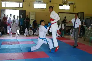 Jaring Atlet Berbakat dan Asah Mental, 120 Karateka Ikuti Festival INKAI Kotabaru