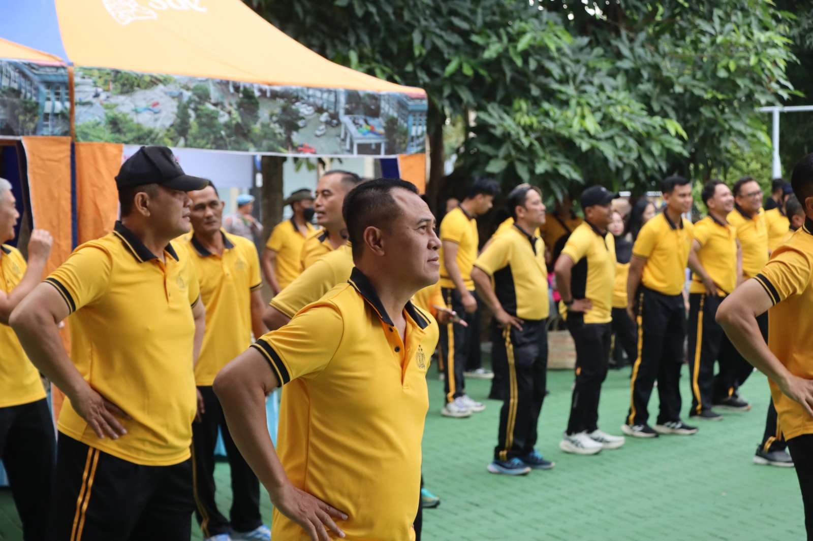 Jelang Hari Bhayangkara ke-80, Polres Batu Gelar Olahraga Bersama untuk Perkuat Kekompakan Personel